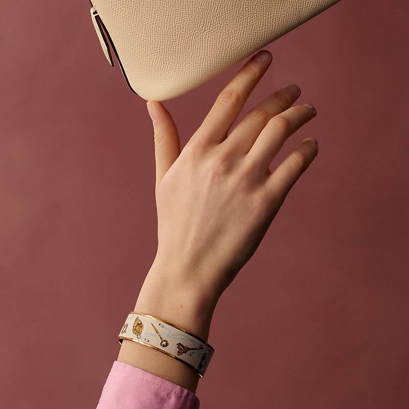 Les Cles bangle - Beige | Hermès USA